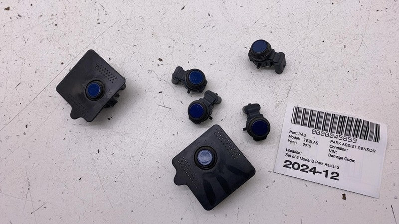 ⭕ 12-20 Model S X Set of 6 Bumper Parking Assist Sensor 1048473-11-A B