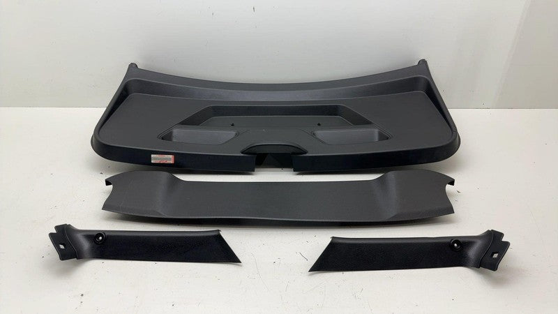 51497315765 ⭕ 14-21 BMW i3 Liftgate Trunk Lid Upper & Lower Cover w/ Left & Right Side Trim