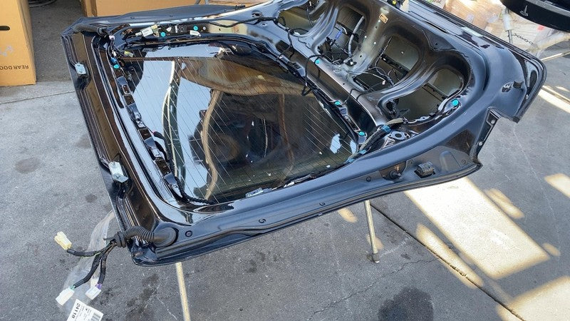 ⭕ 12-15 Tesla Model S Rear Tailgate Hatch Liftgate Panel Assembly Blac