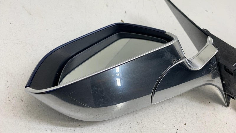 ⭕ 17-20 Tesla Model 3 Left Exterior Rear View Door Mirror Blue PPSB 11