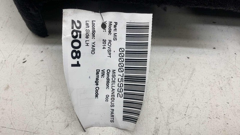 ⭕ 14-17 Range Rover Sport Rear Driver Side Trunk Quarter Trim Cover Pa