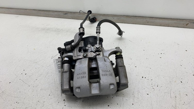 ⭕ 2017-2023 Tesla Model 3 M3 Rear Left Caliper w/ Brake Line Hose Left