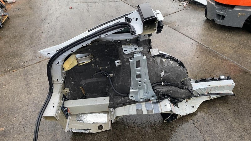 2016-2020 Tesla Model X Rear Driver Side Quarter Panel Cutout Left LH White PPSW