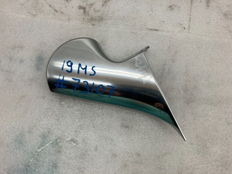 2017-2020 Tesla Model 3 Front Left Exterior Mirror Lower Mounting Cover Chrome