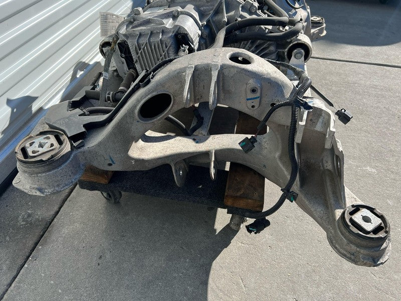 1037000-00-F 2016-2020 Tesla Model X S Engine Motor Rear Drive Unit W/ Subframe 1037000-00-F