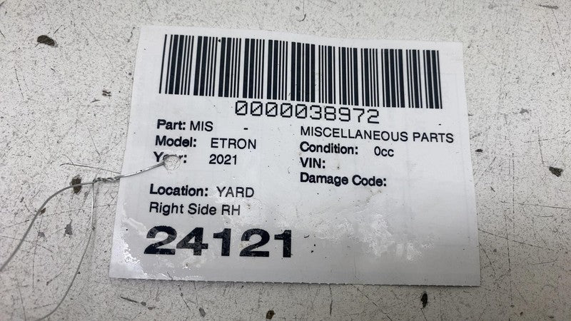 ⭕ 2019-2023 Audi E-Tron Quattro Passenger Exterior Door Handle Right Gray - LZ7F