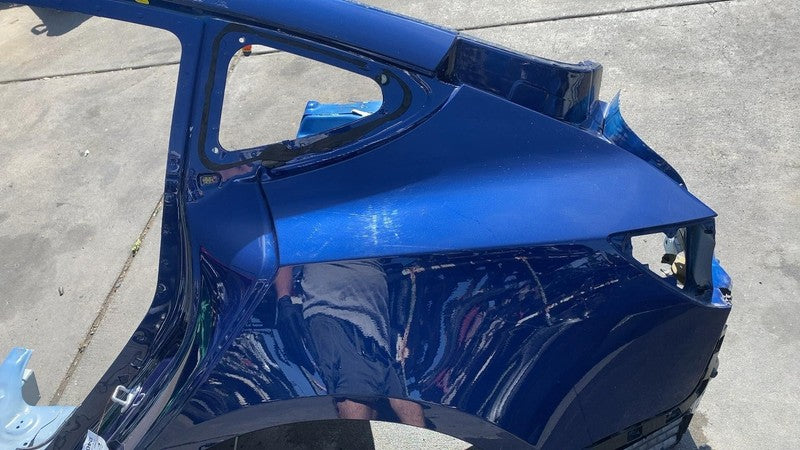 ⭕ 2017-2020 Tesla Model 3 Rear Left Quarter Panel Structural Frame Cut Blue PPSB
