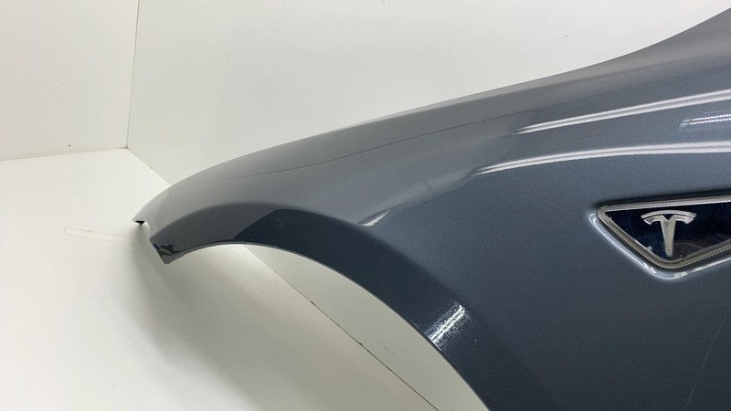 2012-2020 Tesla Model S Front Driver Side Fender Shell Panel Left LH Gray - PMNG