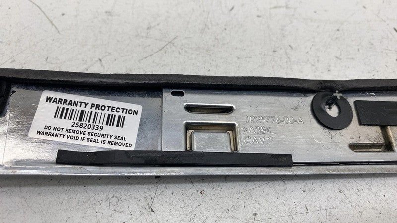 ⭕ 12-20 Tesla Model S Rear Liftgate Trunk Lid Chrome Trim Molding 1025