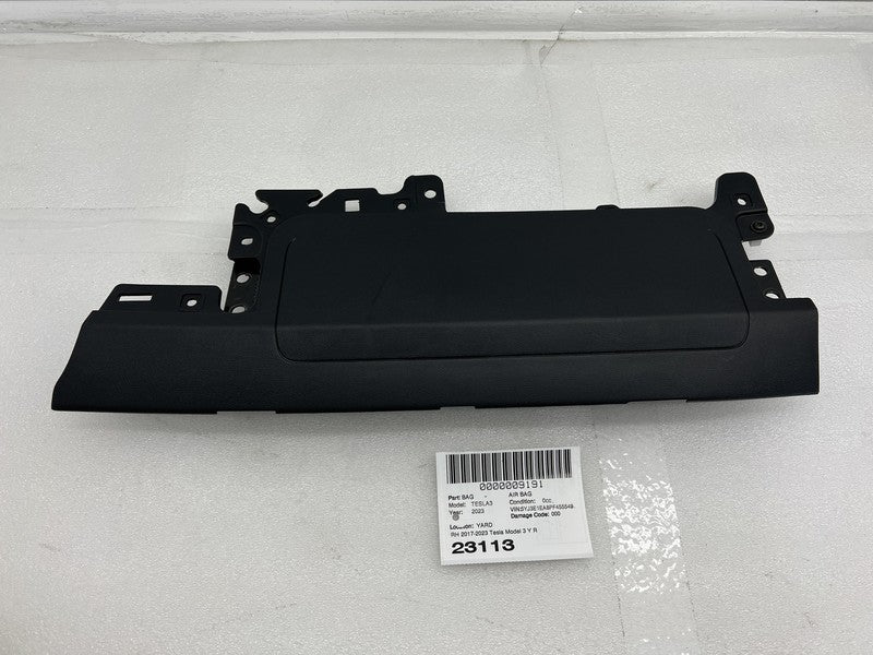 1077826 00 D ⭕ 2017-2023 Model 3 Y Passenger Side Lower Knee Safety Airbag Right 1077826-00-D