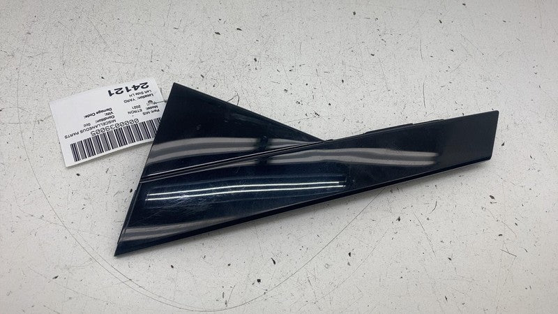 4KE 839 903 ⭕ 19-23 Audi E-Tron Rear Left Door Window Rearward Applique Molding 4KE839903