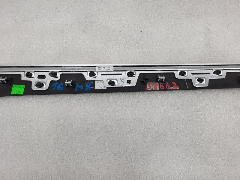 1035826 07 A ⭕ 16-20 Model X Rear Left Door Trim Mold Card Molding Obeche Pore 1035826-07-A