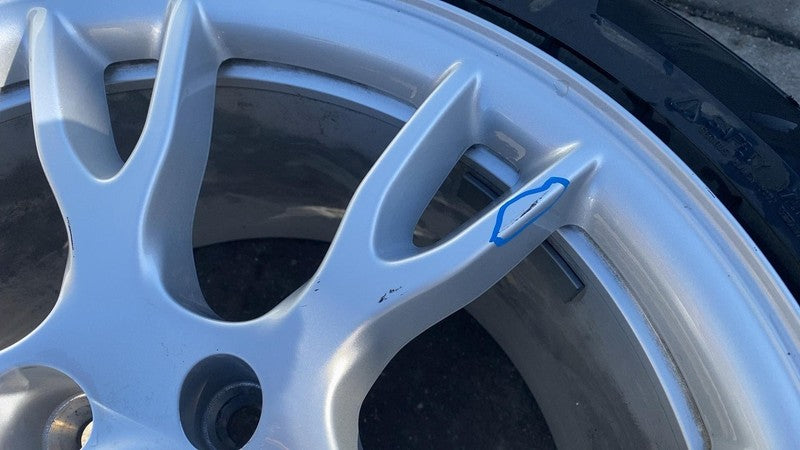 2021-2023 Tesla Model S PAIR of Rear Wheel Rim 19" w/ Continental Tire 285/40R19