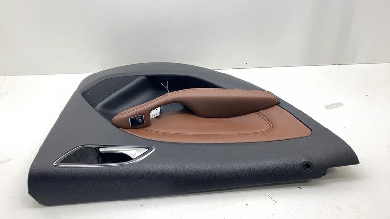 ⭕ 2014-2015 Mercedes-Benz B Electric Drive Rear Left Door Panel Trim Cover Brown