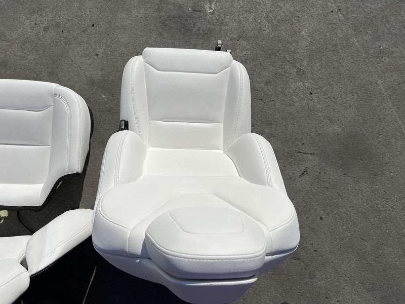 ⭕ 18-20 Tesla Model S Left & Right Front Bucket Seat + Rear 2nd Row Se