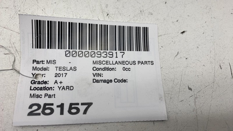 ⭕ 12-25 Model S Rear Body Attachment Bumper Center Support Bracket 600