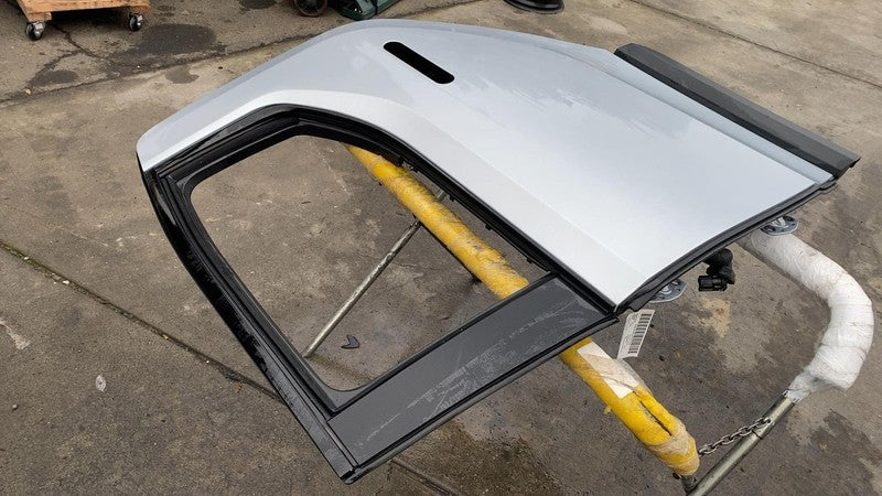 ⭕ 2022-2024 Rivian R1T Rear Driver Side Door Shell Panel Left LH Silve