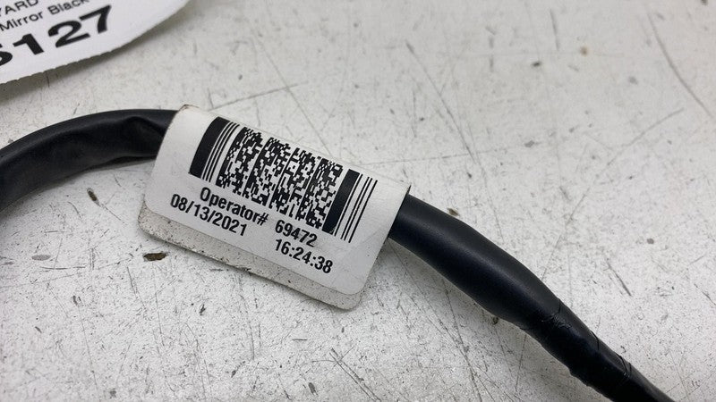 ⭕ 2021-2025 Tesla Model 3 Front Left Exterior Rear View Door Mirror Black PBSB