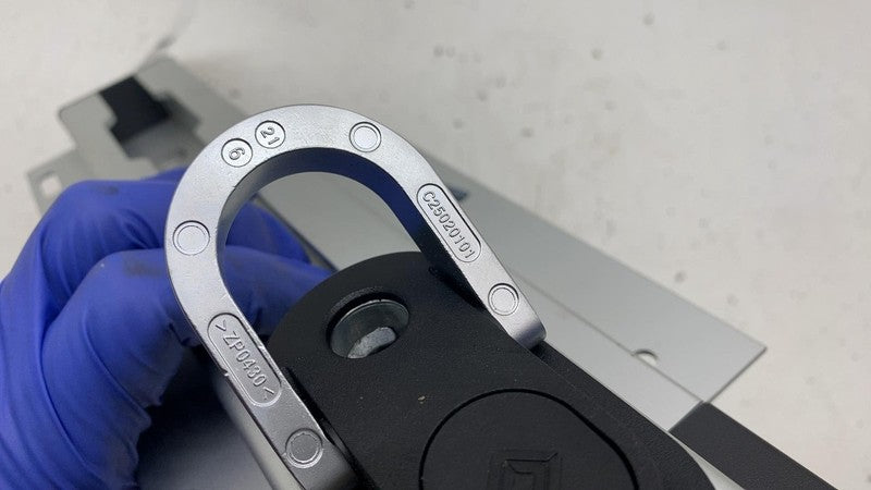 C100045019L 2022-2024 Rivian R1T R1S Rear Driver Side Seat Cargo Storage Rail Bracket Left