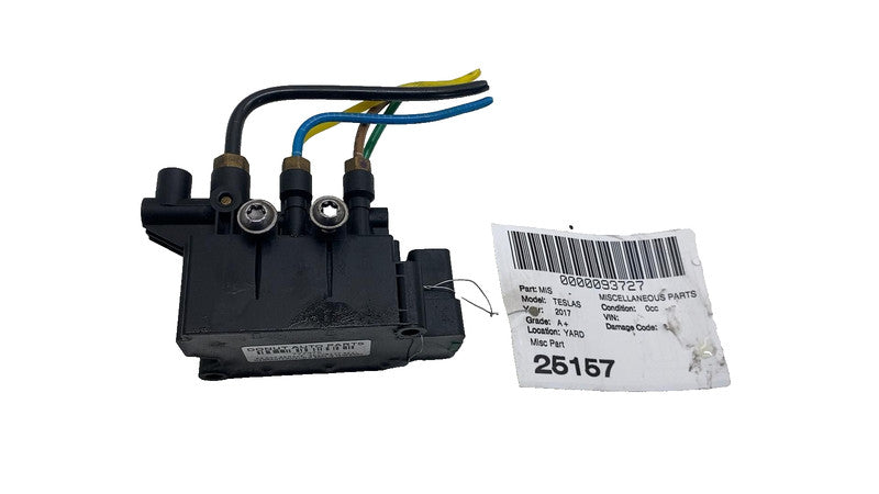 ⭕ 16-20 Model S MS Air Suspension Main Solenoid Control Valve Block 10