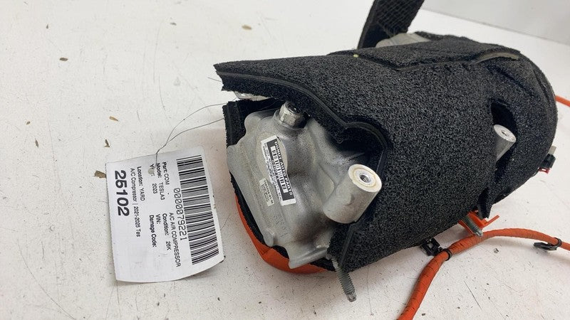 ⭕ 17-25 Model 3 M3 Air Conditioning Compressor Pump w/ Wire Harness 15