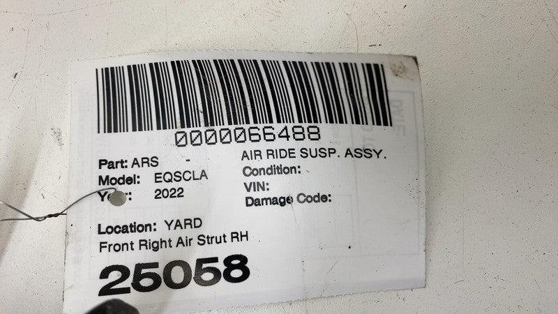 ⭕ 22-23 Mercedes-Benz EQS 450+ Front Right Air Strut Shock Absorber A2