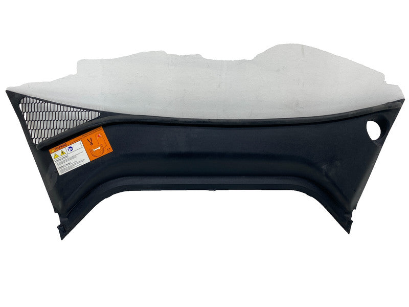 ⭕ 2012-2015 Tesla Model S Rear Under Hood Apron Windshield Cowl Vent Cover Trim