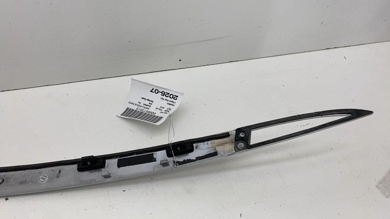 ⭕2012-2015 Model S Rear Liftgate Applique Trim Trunk Chrome Molding 10