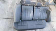 2021 BMW 530e Front & Rear Seat + Bolster Perforated Black Set of 4