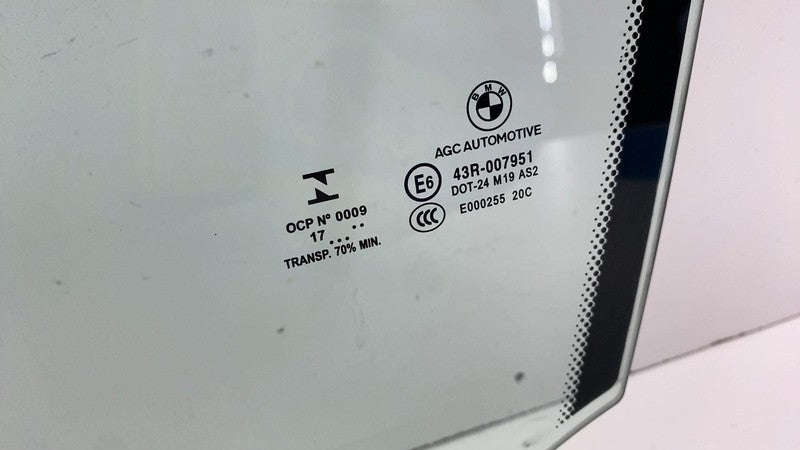 43R-007951 ⭕ 2014-2020 BMW i3 I01 Front Driver Side Door Window Glass Left LH E6 43R-007951