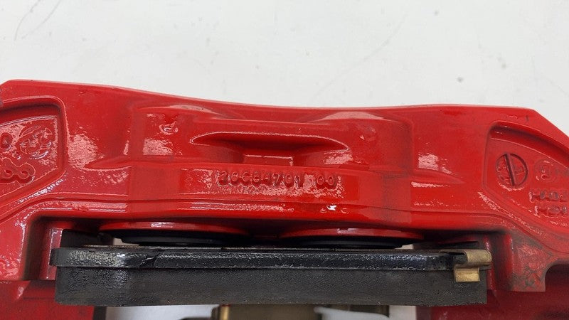 ⭕ 2020-2023 Tesla Model Y Front Driver Side Red Caliper w/ Brake Line 