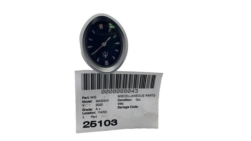 670021647 ⭕ 2014-2020 Maserati Ghibli Front Center Dash Instrument Panel Analog 670021647