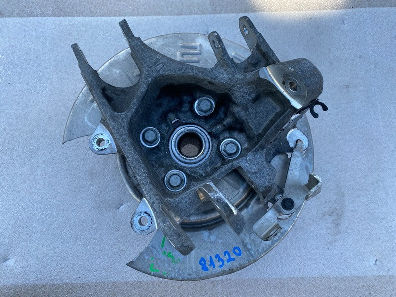 107216100A ⭕ 16-20 Model S X Rear Right Spindle Knuckle w/ Hub & Dust Shield 1072161-00-A