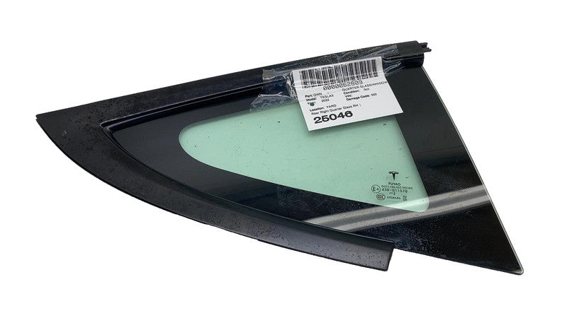⭕2021-2023 Model 3 Rear Passenger Corner Window Quarter Glass Right 15
