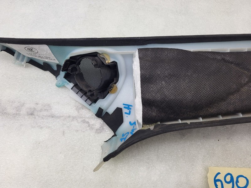 100248802F ⭕2012-2015 Tesla Model S Front Left A-Pillar Upper Trim Cover Panel 1002488-02-F