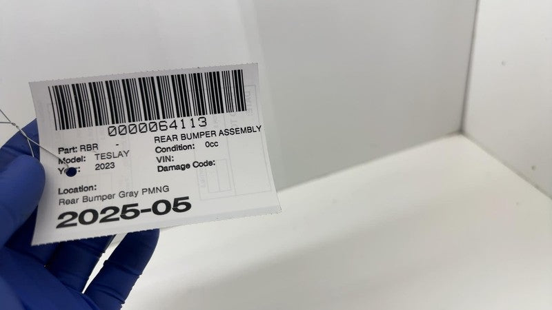 ⭕ 2020-2024 Tesla Model Y MY Rear Bumper Cover OEM Assembly Gray - PMNG