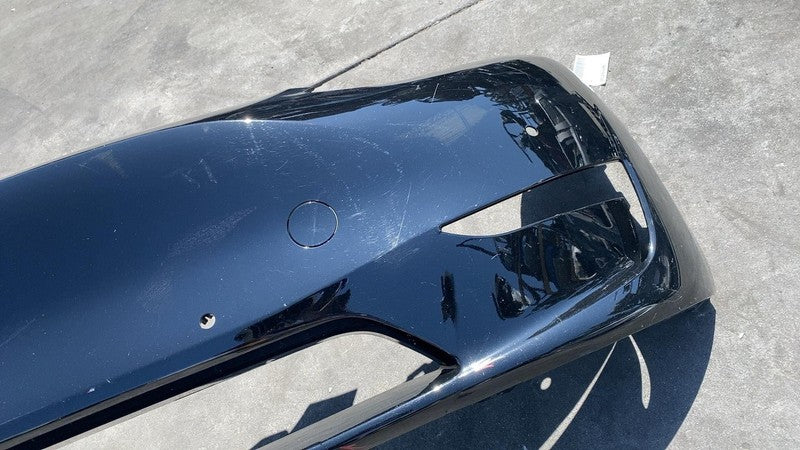 ⭕ 20-22 Model Y Front Bumper Cover w/ Park Sensor Holes Black PBSB 149