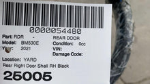 2018-2023 BMW 530e G30 Rear Passenger Side Door Shell Panel Right Black Assembly