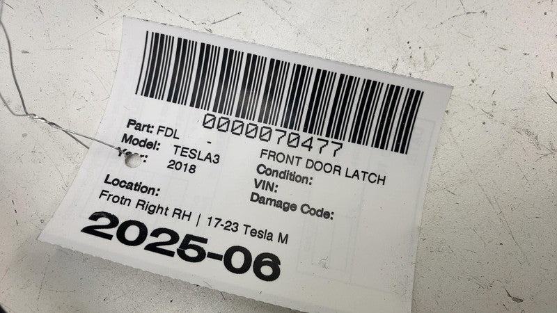 ⭕17-23 Tesla Model 3 Front Right Door Lock Latch Actuator Mechanism 10