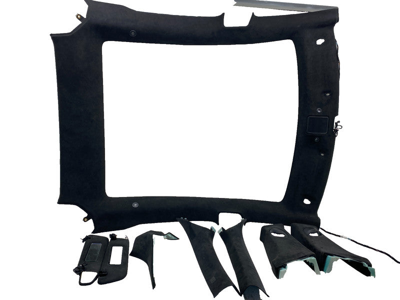 ⭕ 16-20 Tesla Model S SET of Ceiling Headliner Sunvisor Upper A + B + 