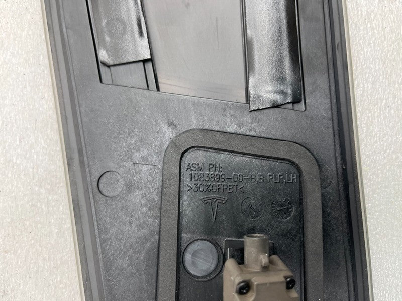 1083899 00 B ⭕ 16-20 Model S Driver Side B-Pillar Glass Applique & Camera Left 1083899-00-B