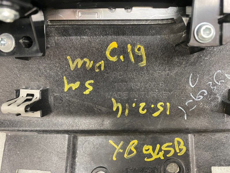 ⭕ 12-15 Tesla Model S SET Dash A/C Air Vent Dashboard Trim Cover Obech