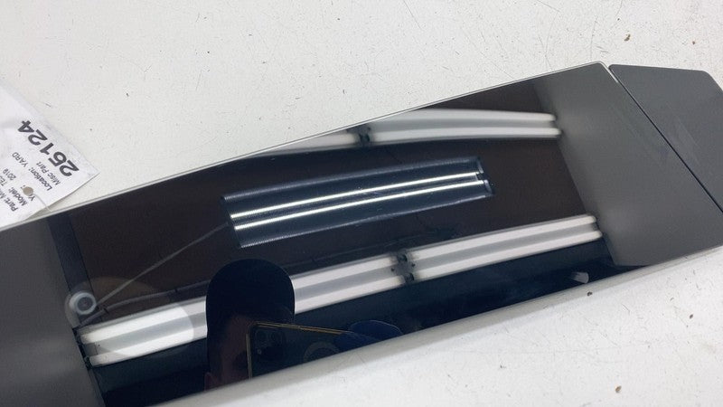 1100437-00-D ⭕ 17-23 Model 3 Left B-Pillar Applique Glass Trim Molding w/ Camera 1100437-00-D