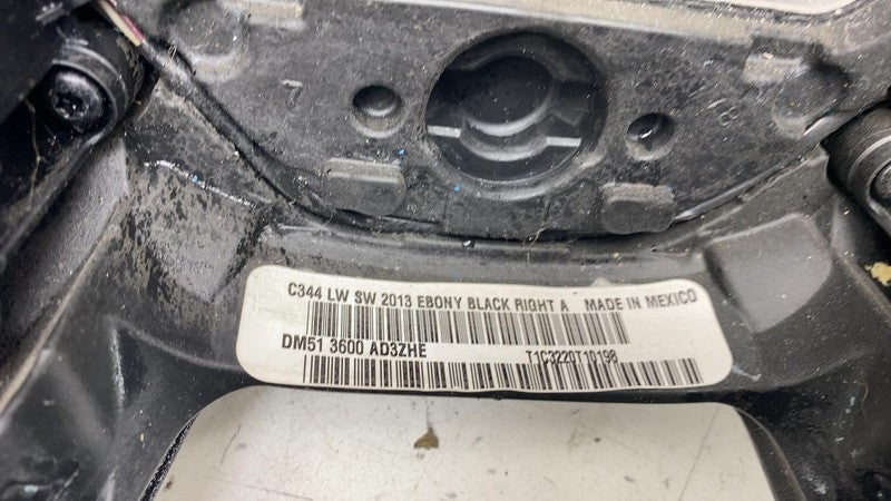 2013-2018 Ford C-Max Front Driver Steering Wheel Leather Black w/ Control Switch