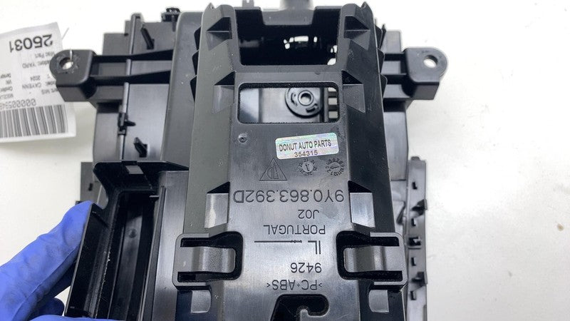 ⭕ 2024 Porsche Cayenne Compartment Storage Cubby w/ Door Gloss Black 9