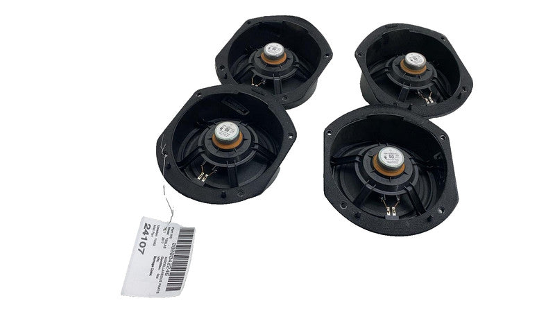 ⭕ 12-20 Model S X SET of Front & Rear Door Audio Speaker Mid Woofer 10