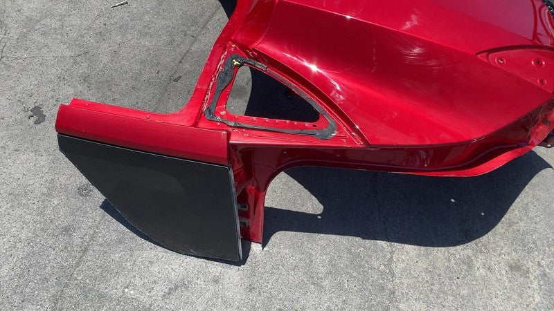 ⭕ 2020-2023 Tesla Model Y Rear Right Quarter Panel Structural Cutout RH Red PPMR