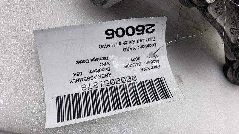 2017-2023 BMW 530e Rear Left Spindle Knuckle Hub w/ ABS & Connection B