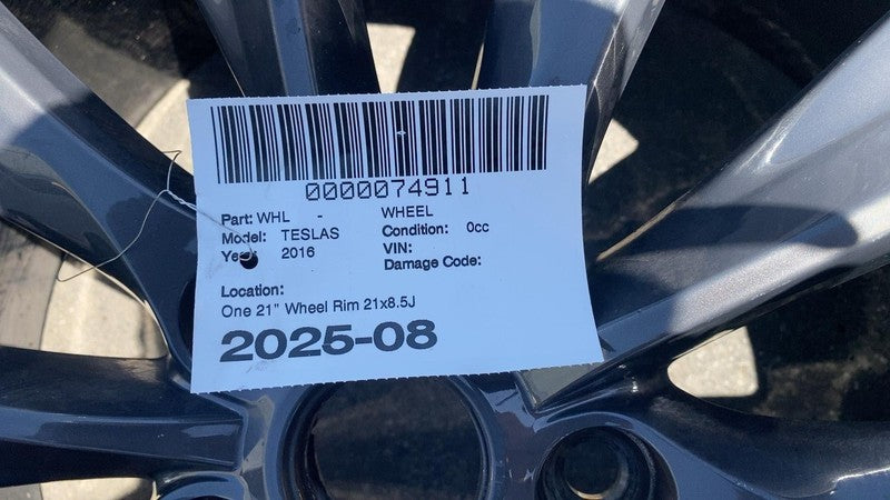 ⭕ 12-20 Tesla Model S Front Alloy Wheel Rim 21x8.5J + 40MM 10 Spoke 60