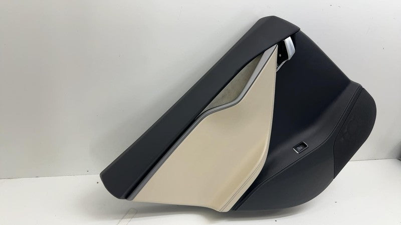 ⭕ 12-20 Tesla Model S Rear Driver Side Interior Door Panel Trim Card Cover Left